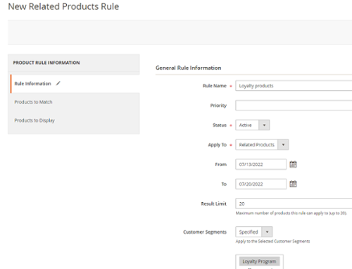 Related product rules_Magento